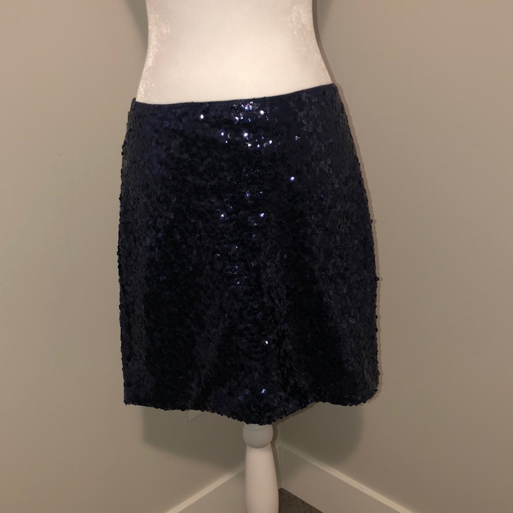 Sequins mini skirt